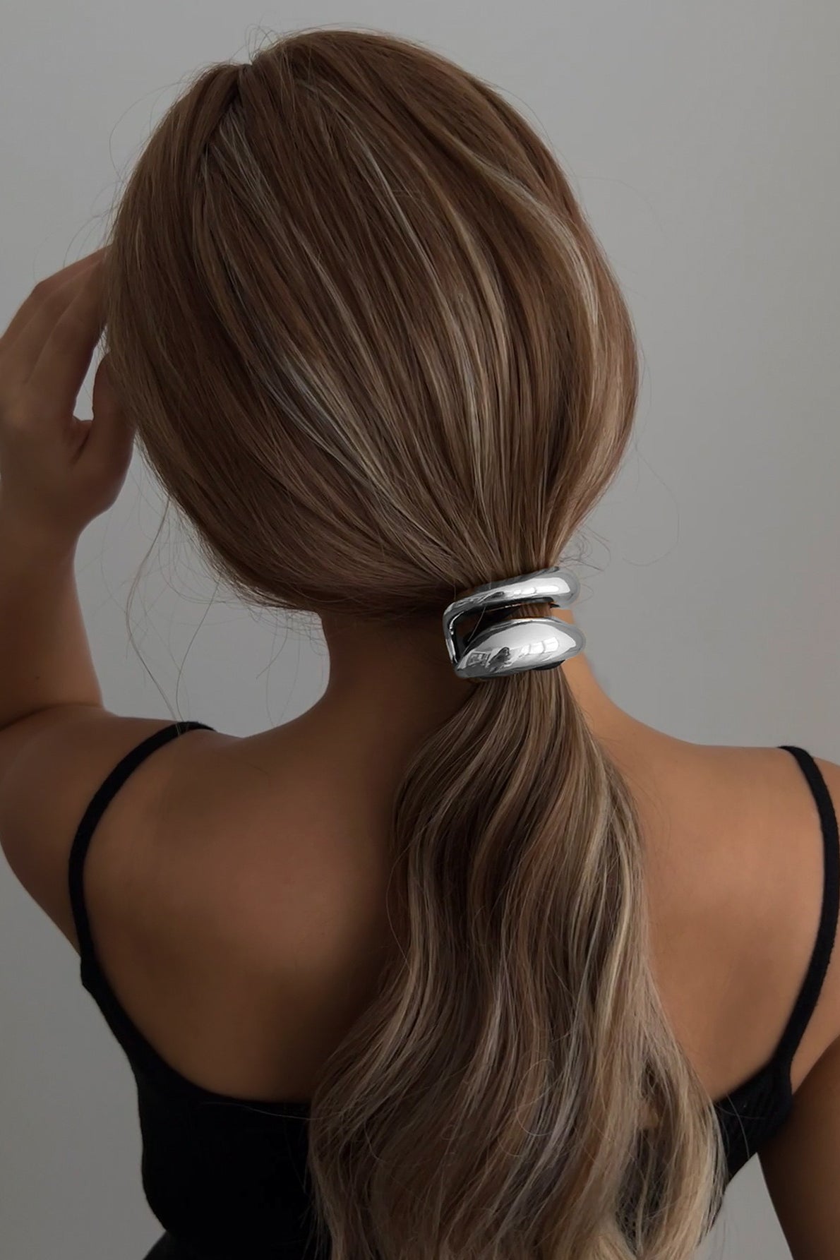Ponytail Bow Accent Hair Cuff