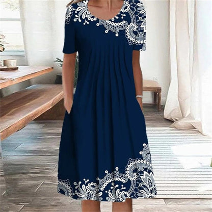 Kynlee - Floral Summer MIdi Dress for Women