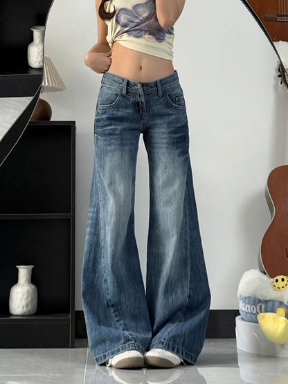 Retro Crease Boyfriend Jeans