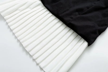 REECE WHITE RUFFLE MINI DRESS