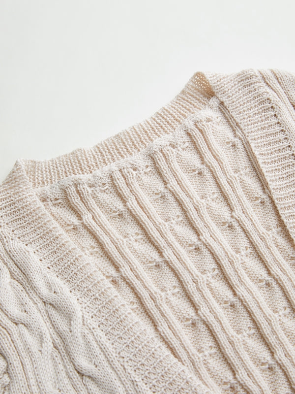 V Neck Slim Fit Pullover Sweater