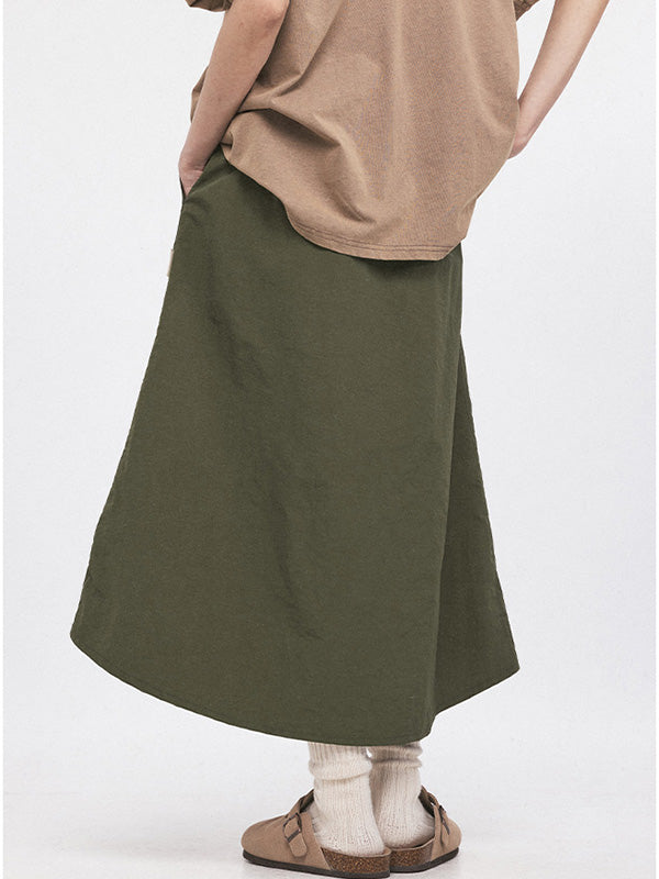 Loose Slim Casual Maxi Skirts