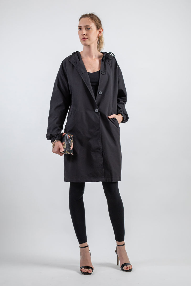 Chaqueta impermeable y transpirable con capucha para mujer | Ideal para actividades al aire libre