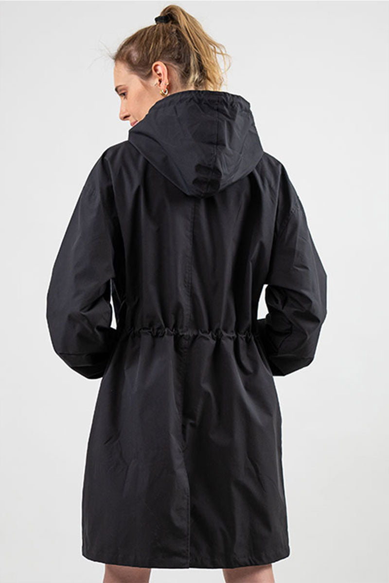 Chaqueta impermeable y transpirable con capucha para mujer | Ideal para actividades al aire libre