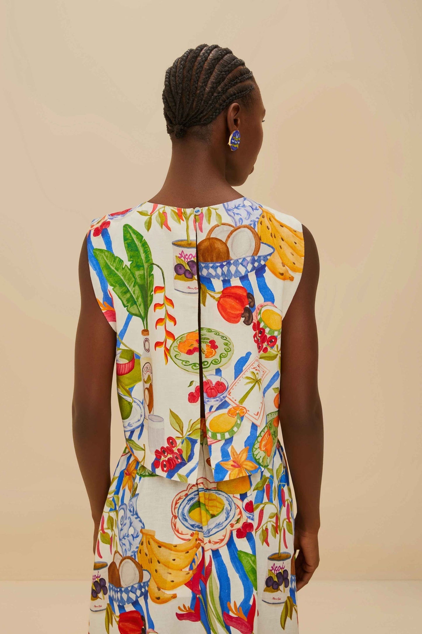 Conjunto de falda de color frutal Holiday Joy