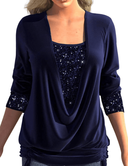 Mónica - Blusa suelta - Chic - Algodón ligero - Ideal para días informales