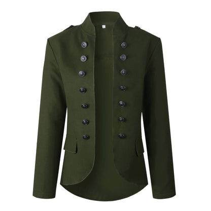 Casual Buttons Design Jacket(3 Colors)