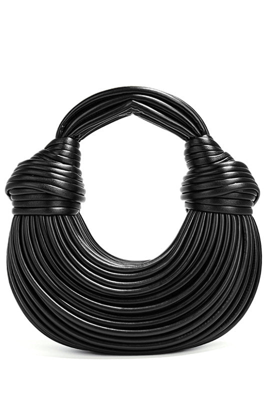 Bolso con forma de fideos