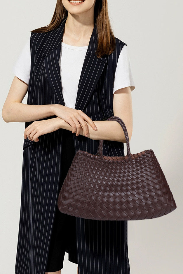 Conjunto de bolso de mano minimalista para viajeros