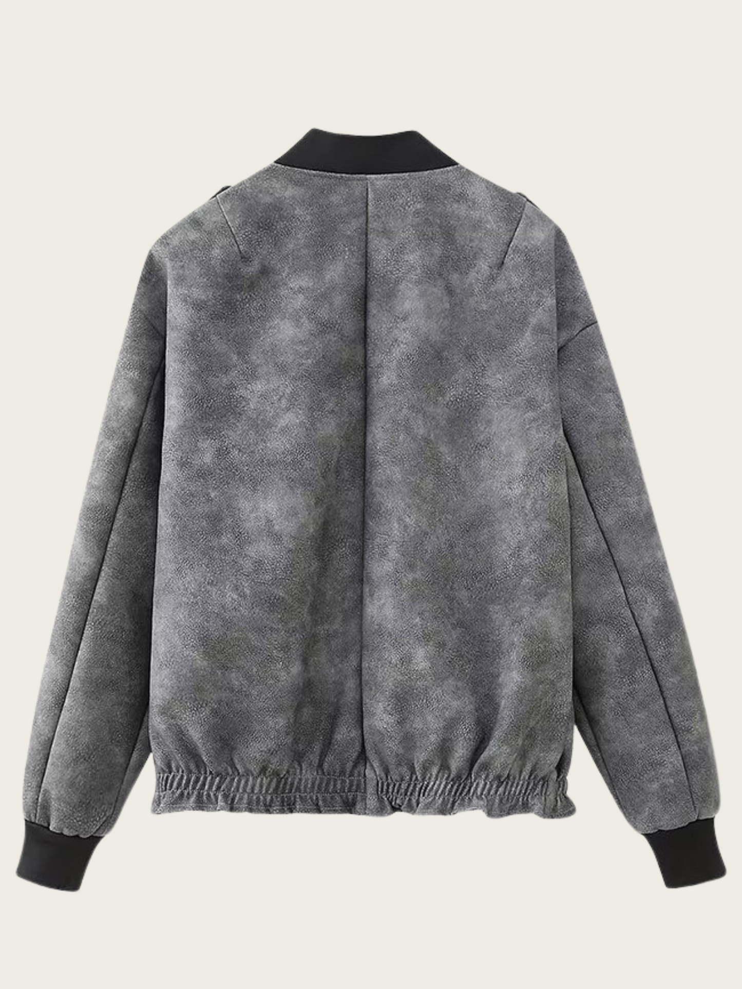 Martina Distressed Aviator Jacket