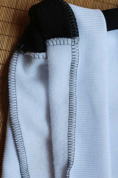 O Neck Stitching Tops