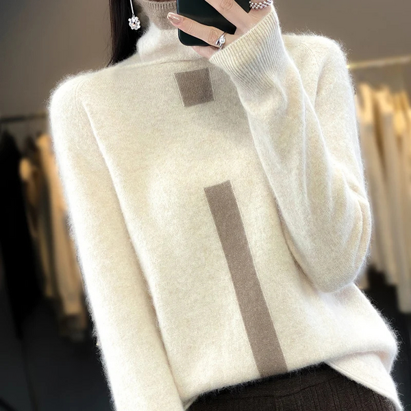 Jersey de punto suave para mujer | Ideal para otoño/invierno