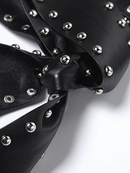Street Stud Flare Leg Pants