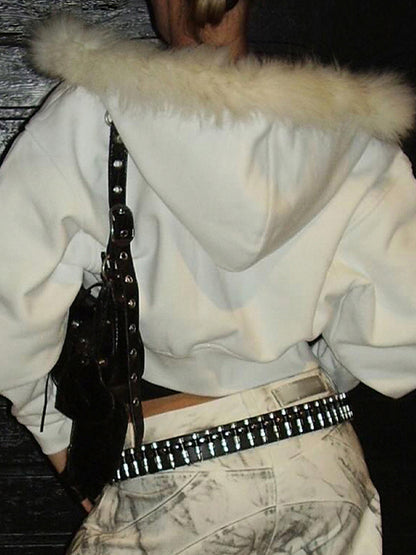 Fur Patchwork Jacket