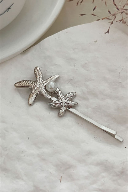 2-Piece Guilloche Design Braid Accent Hairpin Set
