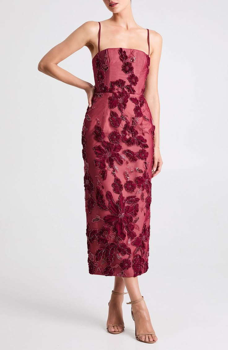 Johanna Floral Midi Dress