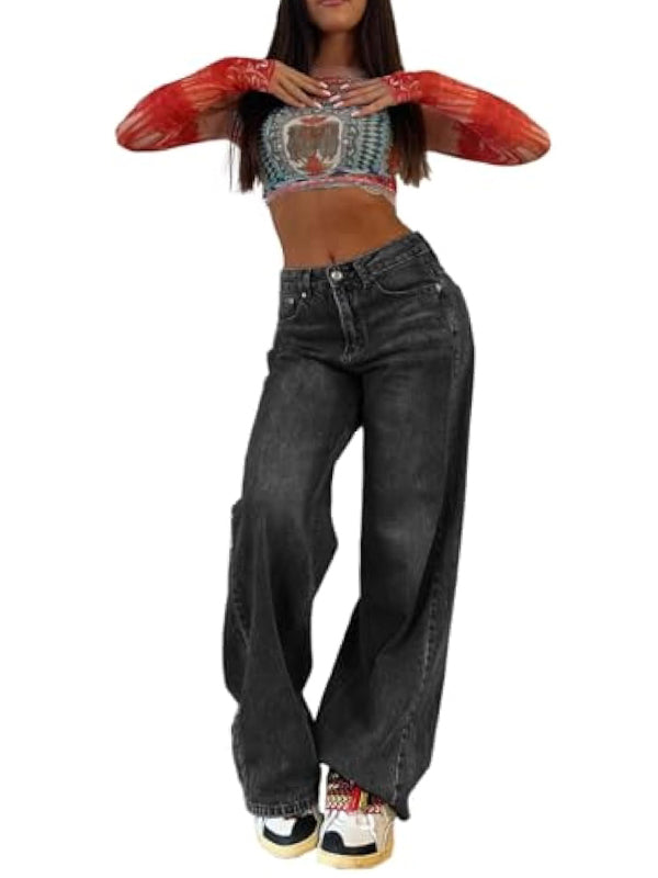 Retro American Boyfriend Jeans