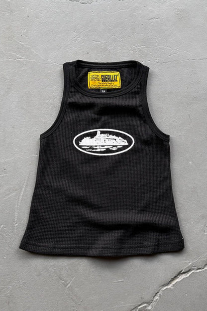 High Street Casual Sleeveless Tank Top