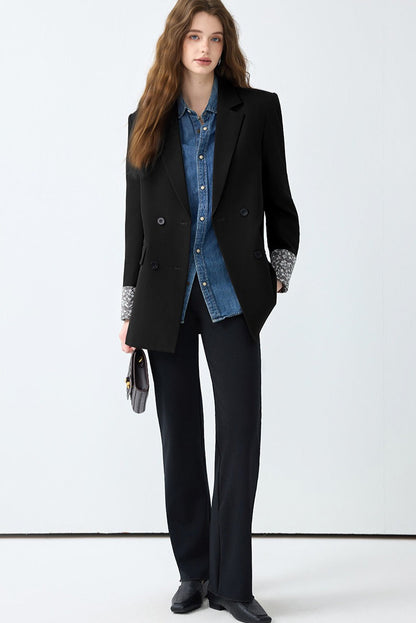 Loose Fit Long Sleeve Blazer