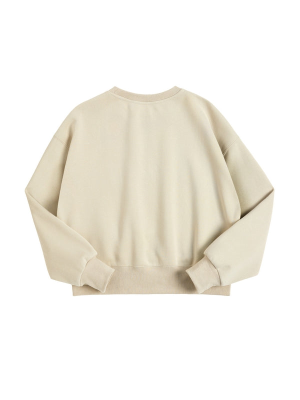 Butterfly Print Oversized Hoodie