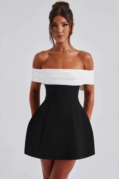 Bow Bustier Bodycon Graduation Party Dress