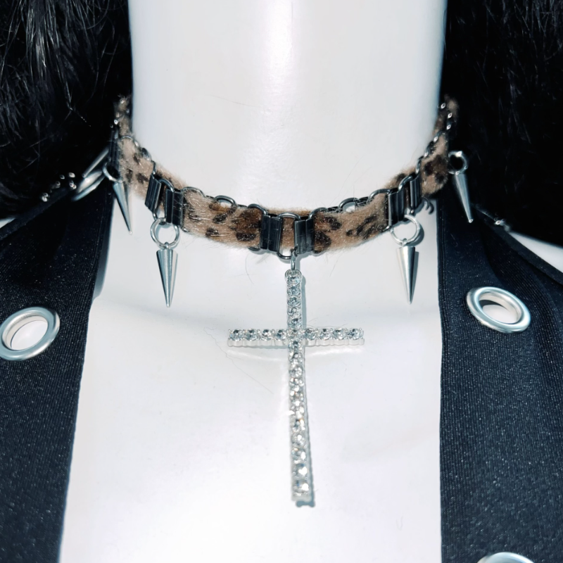 Hollow out o ring metal chain irregular mini skirt set  | Festival Outfits Women
