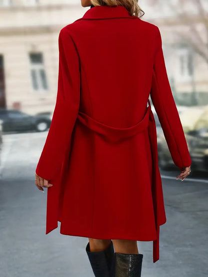 Gabardina cruzada elegante | Ideal para la elegancia otoñal