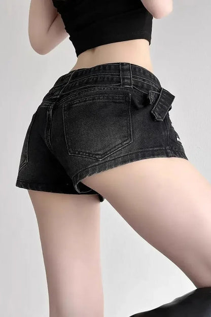 Sexy Streetwear Hot Pants Slim Fit Denim Shorts