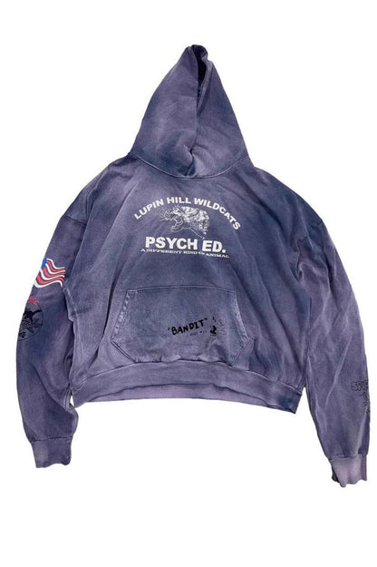 Y2K Dark Gothic Graphic Oversized Hoodie