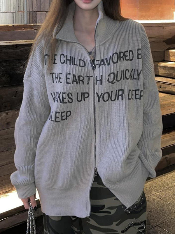 Loose Casual Knitted Cardigan