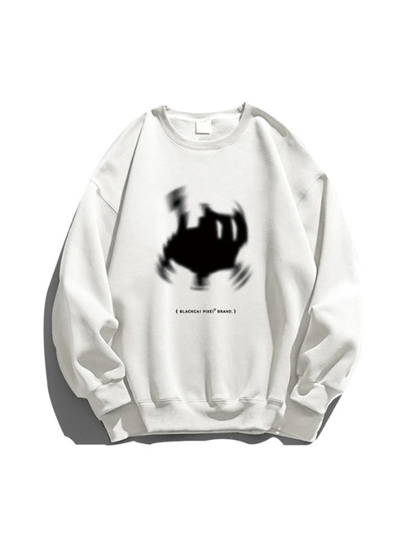 American Retro Kitten Round Neck Sweaters