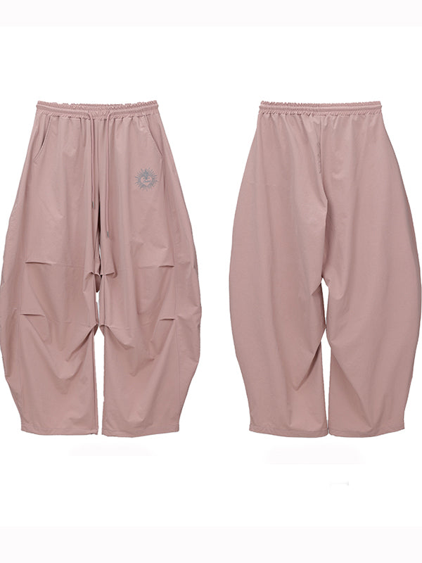 Street Loose Parachute Cargo Pants