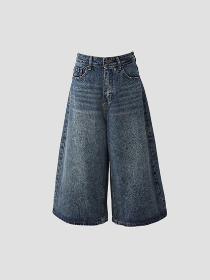American Vintage Loose Denim Shorts
