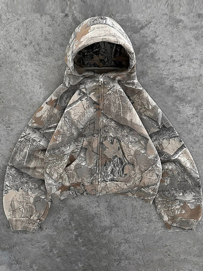 Street Print Oversized Hoodie