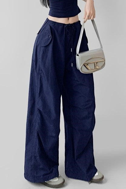 Vintage Cargo Wide Leg Relaxed Pants