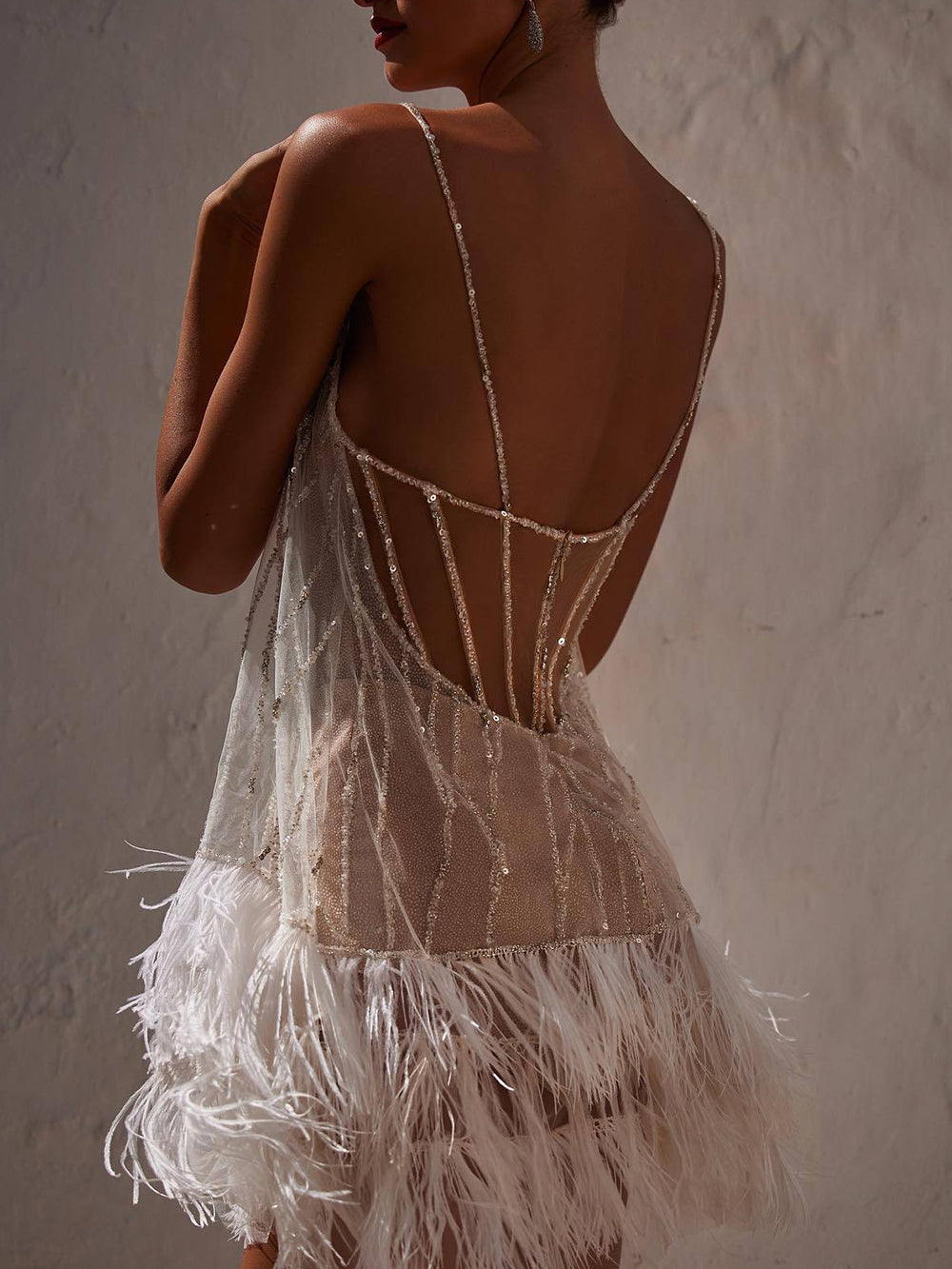 Stella-Sparkle Halter Dress