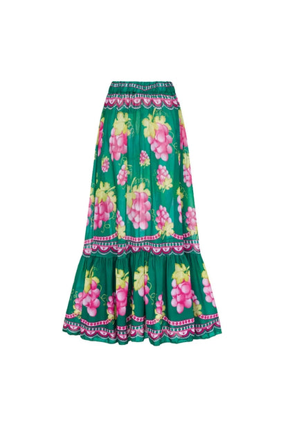 Conjunto de traje de baño con vestido largo y escote en V profundo