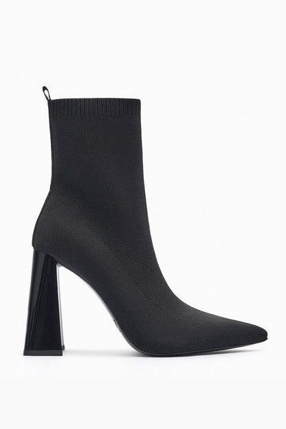 Botines con calcetines elásticos vintage