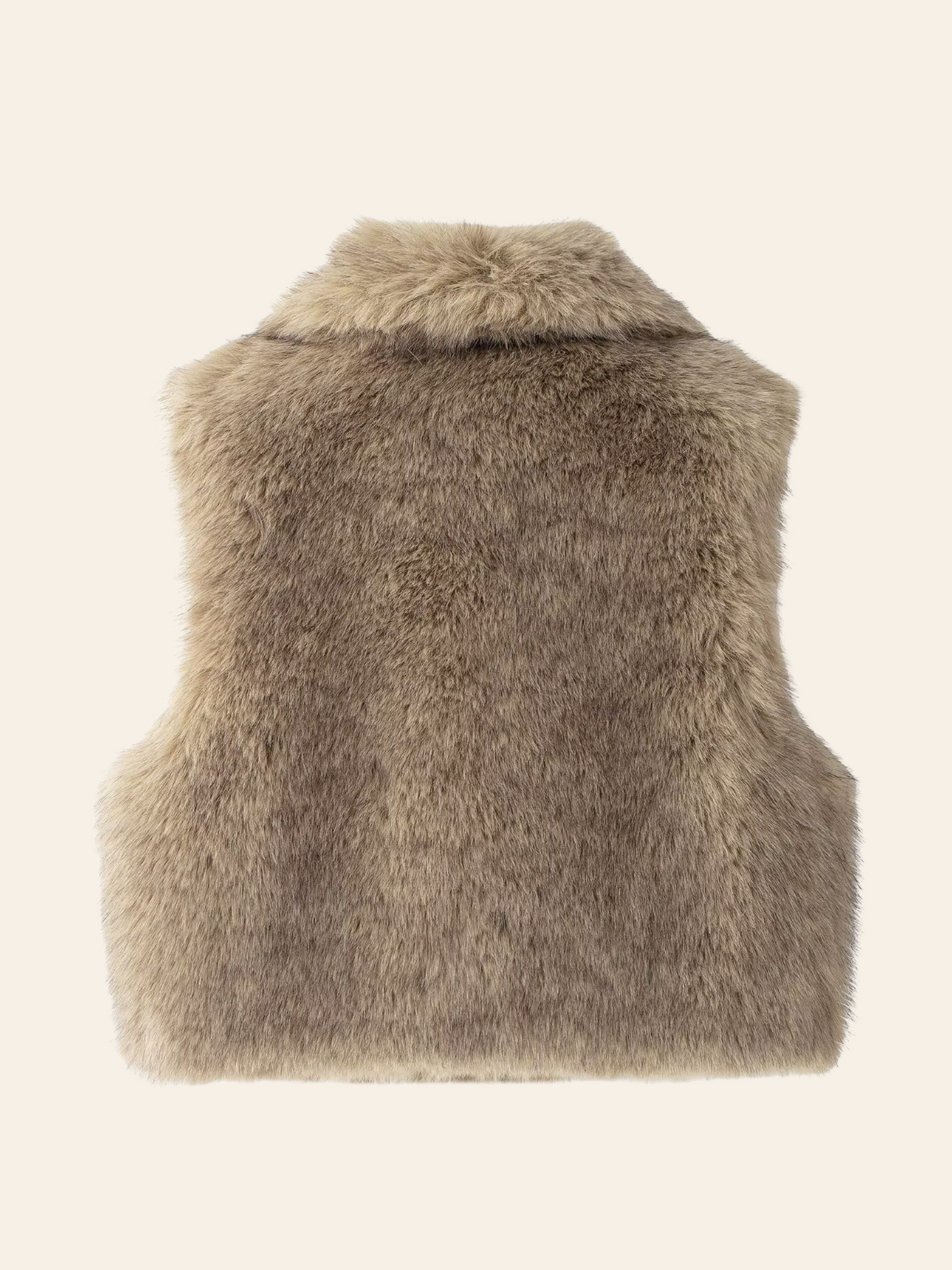 Corbin Faux Fur Lapel Vest