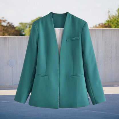 Women's Chic Loose Blazer with Pockets | Great for All Seasons
