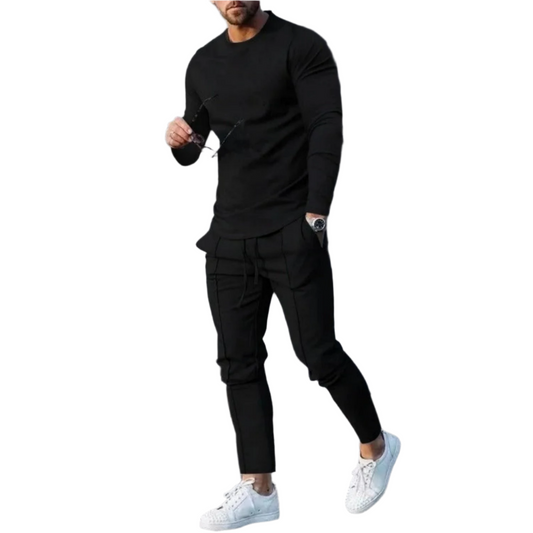 Duncan - Conjunto de camisa y pantalón - Deportivo - Ideal para Otoño/Invierno