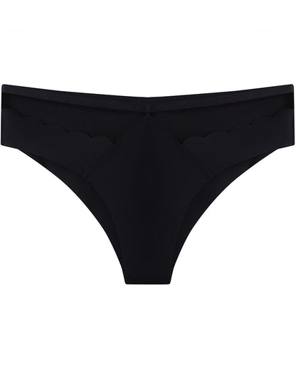 Hip Lifting Low Waist Ice Silk Seamless Invisible Breathable Briefs