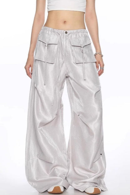 Cyber Liquid Light Sense Rivet Long Pants