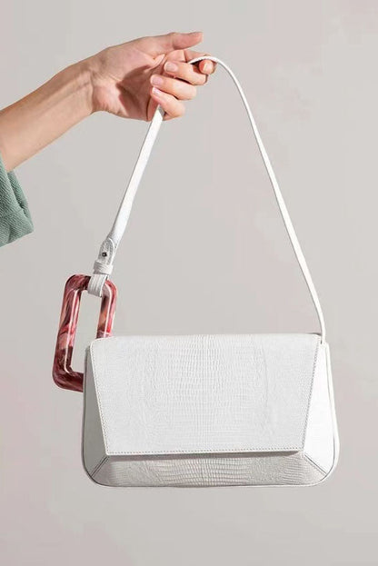 Bolso de patchwork con bloques de colores de moda y estilo lindo