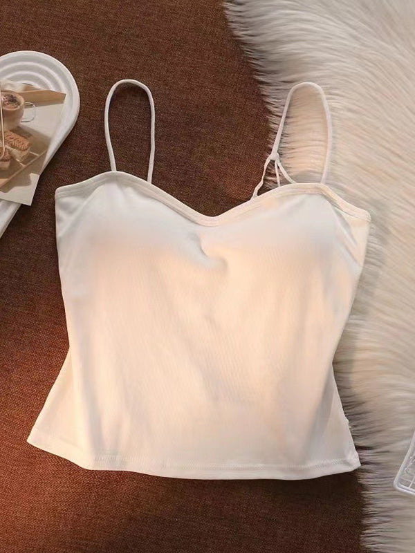 Spiderweb Padded Cami Top
