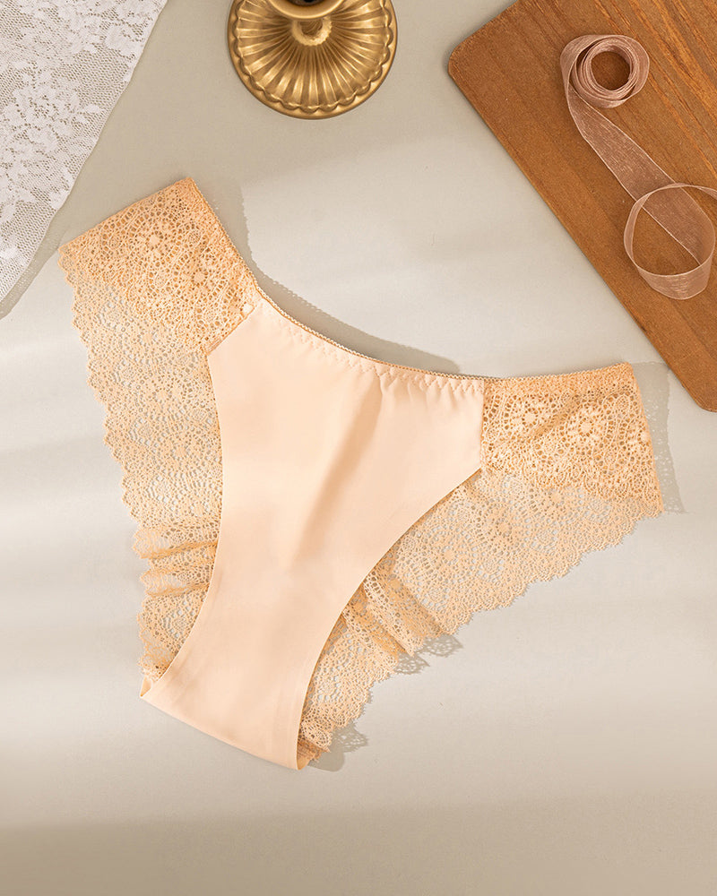 Semi-transparent Lace Panties