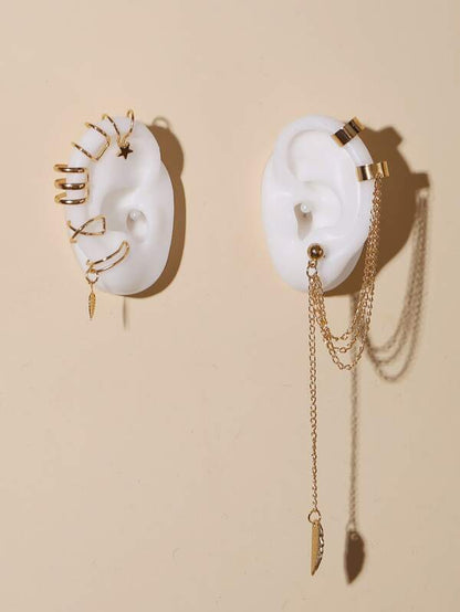 7pcs Star Decor Earrings for Women