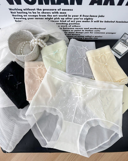 Lace Quick-Drying Mid-Waist Breathable