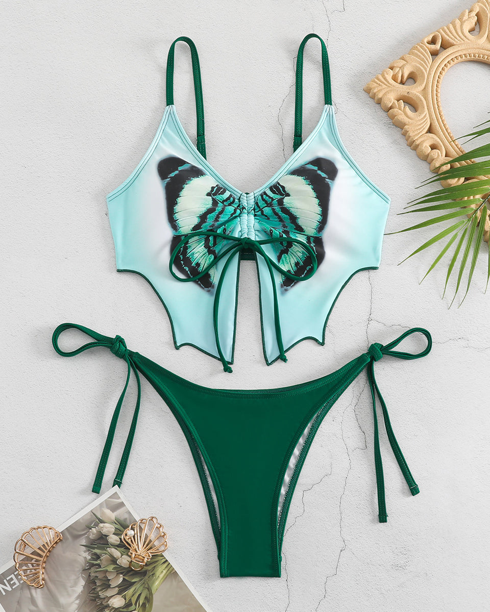 Bowknot Bikini Sexy Swimsuit