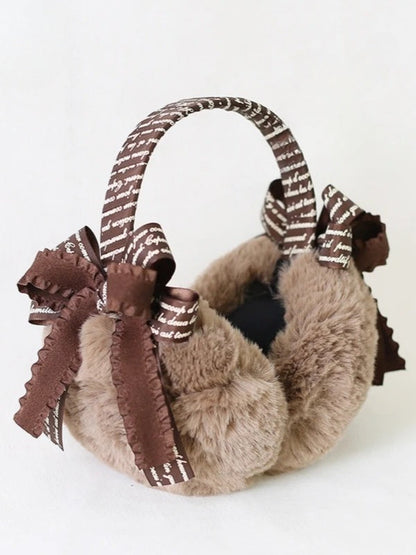 Y2K Lolita Fur Warm Earmuff